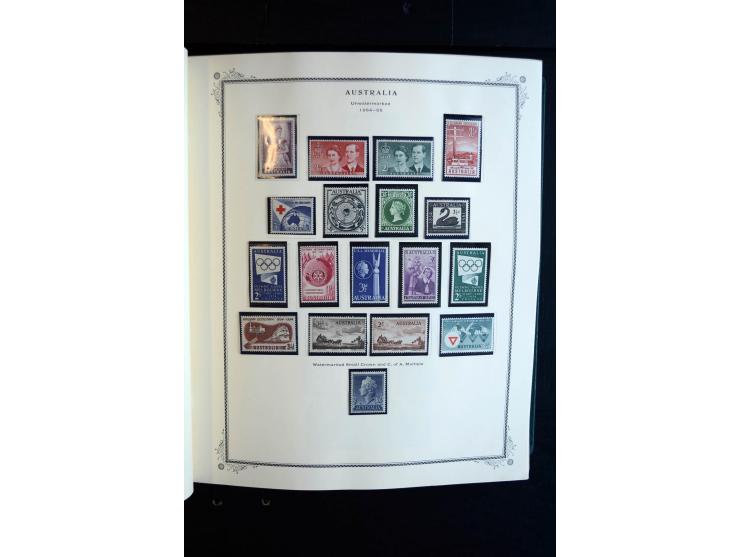 1850/1975 (ca.), ungebrauchte, postfrische und zusätzlich gestempelte Sammlung im Scott-Album, etwas spezialisiert mit vielen