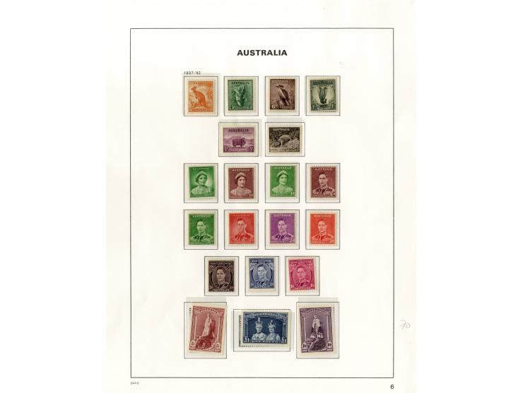 1913/95, postfrische, ungebrauchte und gestempelte Sammlung mit guten Ausgaben (SG nach Angabe des Einlieferers ca. £ 6.000,-