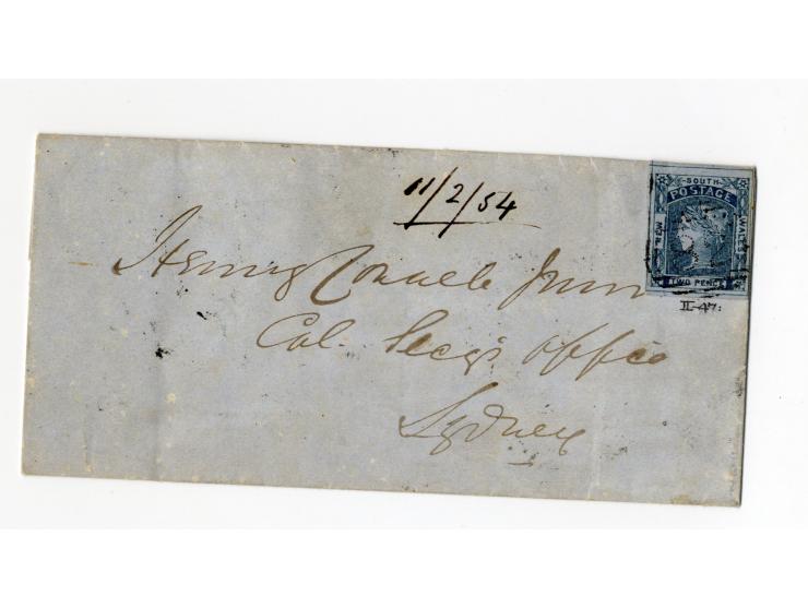 1852/1900, etwa 40 frankierte Briefe, dabei viele interessante und seltene Stücke, meist Auslandspost mit auch frühen Farbfra