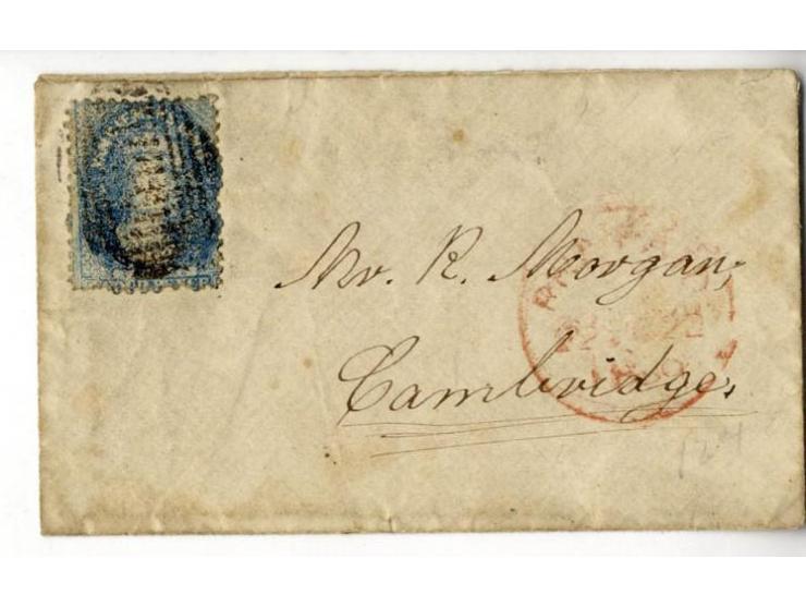 1852/1900, etwa 40 frankierte Briefe, dabei viele interessante und seltene Stücke, meist Auslandspost mit auch frühen Farbfra