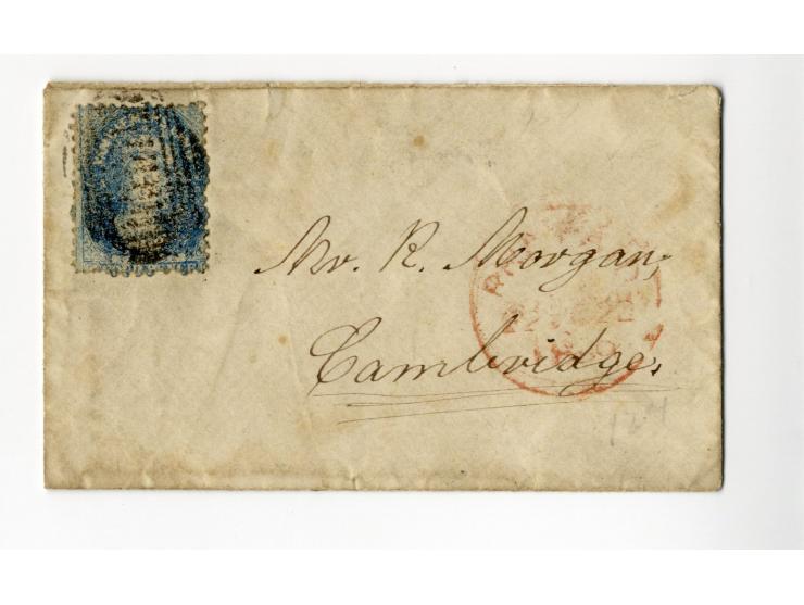 1852/1900, etwa 40 frankierte Briefe, dabei viele interessante und seltene Stücke, meist Auslandspost mit auch frühen Farbfra
