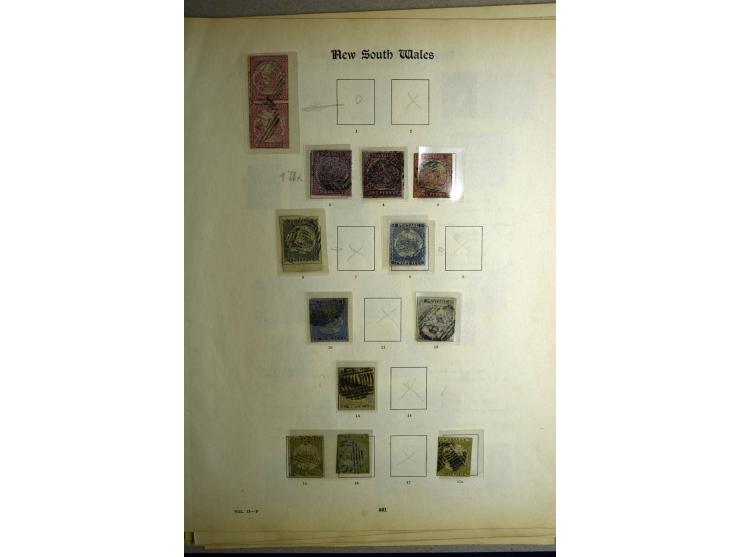 1850/1906, überwiegend gestempelte Sammlung mit u.a. Mi.-Nr. 1 (3+Paar), 2 (5), 3 (3), 9, 16, 60a (sign. Bühler), W1 und 2 et
