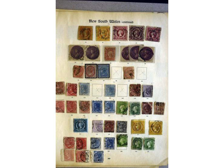 1850/1906, überwiegend gestempelte Sammlung mit u.a. Mi.-Nr. 1 (3+Paar), 2 (5), 3 (3), 9, 16, 60a (sign. Bühler), W1 und 2 et