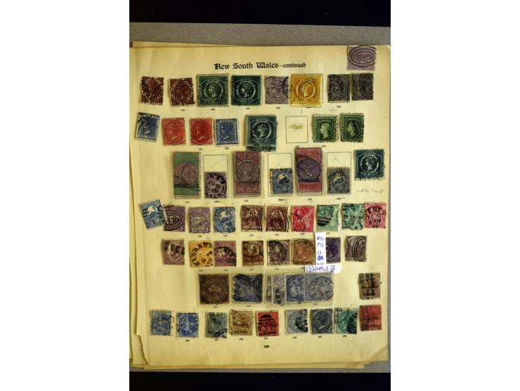 1850/1906, überwiegend gestempelte Sammlung mit u.a. Mi.-Nr. 1 (3+Paar), 2 (5), 3 (3), 9, 16, 60a (sign. Bühler), W1 und 2 et