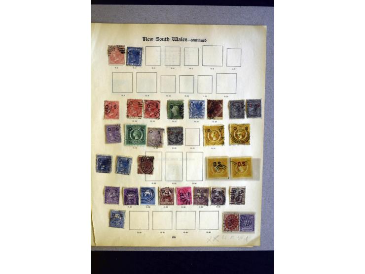 1850/1906, überwiegend gestempelte Sammlung mit u.a. Mi.-Nr. 1 (3+Paar), 2 (5), 3 (3), 9, 16, 60a (sign. Bühler), W1 und 2 et
