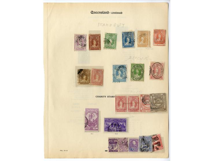 1860/1907, gestempelte Sammlung mit u.a. Mi.-Nr. 1-3, 107-08 etc., ex Sammlung "Frankfurt"