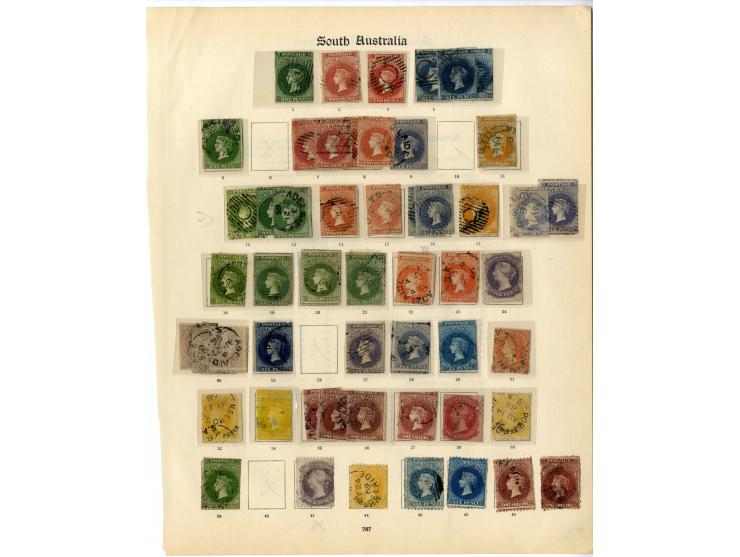 1855/1906, ungebrauchte und gestempelte Sammlung mit u.a. Mi.-Nr. 1-7 teils mehrfach, 60-67 mit Aufdruck "SPECIMEN" etc., ex 