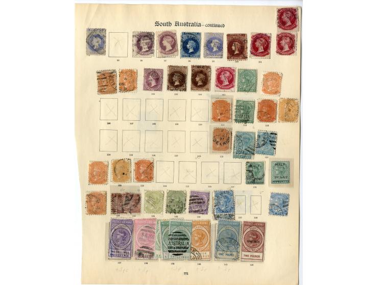 1855/1906, ungebrauchte und gestempelte Sammlung mit u.a. Mi.-Nr. 1-7 teils mehrfach, 60-67 mit Aufdruck "SPECIMEN" etc., ex 