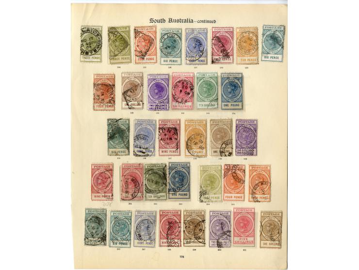 1855/1906, ungebrauchte und gestempelte Sammlung mit u.a. Mi.-Nr. 1-7 teils mehrfach, 60-67 mit Aufdruck "SPECIMEN" etc., ex 