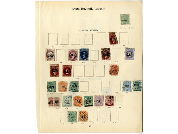 1855/1906, ungebrauchte und gestempelte Sammlung mit u.a. Mi.-Nr. 1-7 teils mehrfach, 60-67 mit Aufdruck "SPECIMEN" etc., ex 