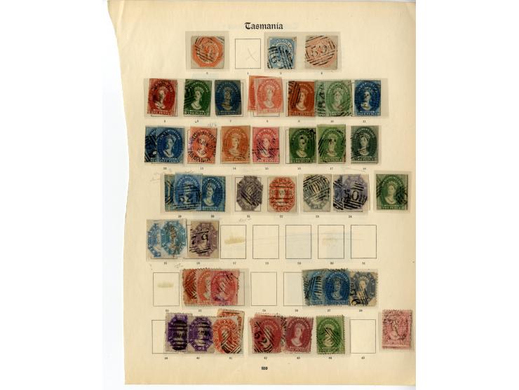 1853/1906, gestempelte Sammlung mit u.a. Mi.-Nr. 1, 2 (2), 3, 4 etc., ex Sammlung "Frankfurt"