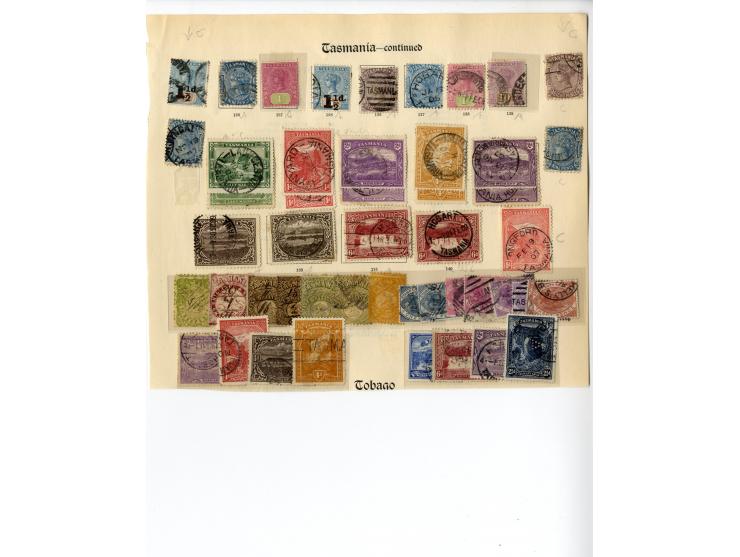 1853/1906, gestempelte Sammlung mit u.a. Mi.-Nr. 1, 2 (2), 3, 4 etc., ex Sammlung "Frankfurt"
