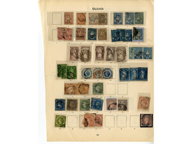 1850/1912, fast ausschließlich gestempelte Sammlung mit guten Ausgaben, ex Sammlung "Frankfurt"