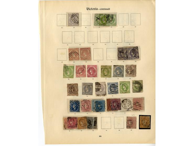 1850/1912, fast ausschließlich gestempelte Sammlung mit guten Ausgaben, ex Sammlung "Frankfurt"