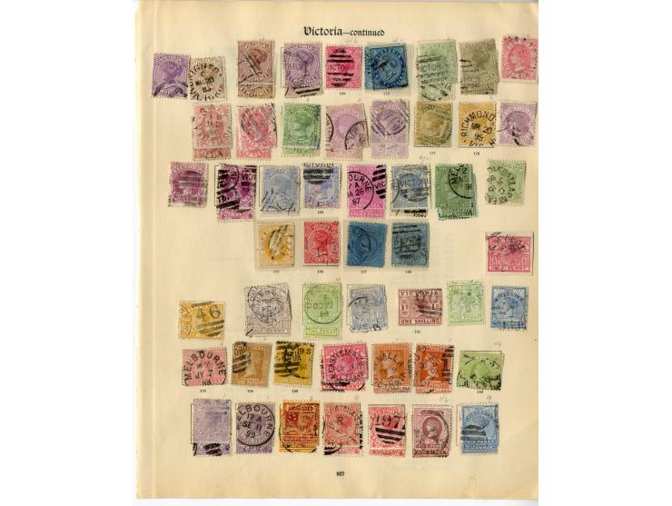 1850/1912, fast ausschließlich gestempelte Sammlung mit guten Ausgaben, ex Sammlung "Frankfurt"