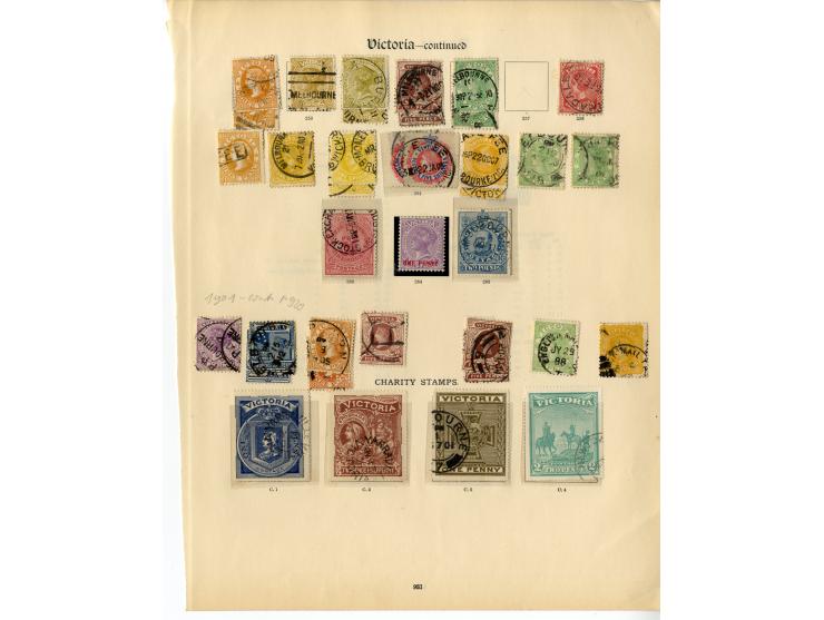 1850/1912, fast ausschließlich gestempelte Sammlung mit guten Ausgaben, ex Sammlung "Frankfurt"