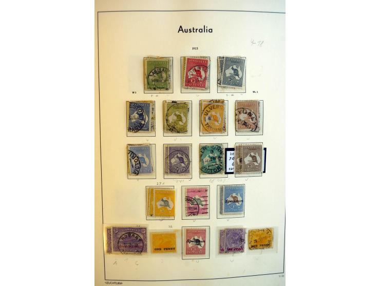 1913/88, ungebrauchte und gestempelte Sammlung mit u.a. Mi.-Nr. 14 ungebraucht, 15 ungebraucht, 16, 17, Specimen, 18 Specimen
