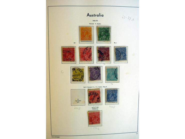 1913/88, ungebrauchte und gestempelte Sammlung mit u.a. Mi.-Nr. 14 ungebraucht, 15 ungebraucht, 16, 17, Specimen, 18 Specimen