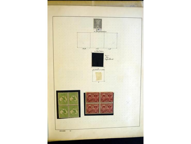 1913/88, ungebrauchte und gestempelte Sammlung mit u.a. Mi.-Nr. 14 ungebraucht, 15 ungebraucht, 16, 17, Specimen, 18 Specimen
