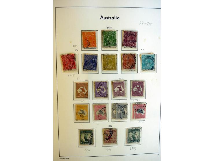 1913/88, ungebrauchte und gestempelte Sammlung mit u.a. Mi.-Nr. 14 ungebraucht, 15 ungebraucht, 16, 17, Specimen, 18 Specimen