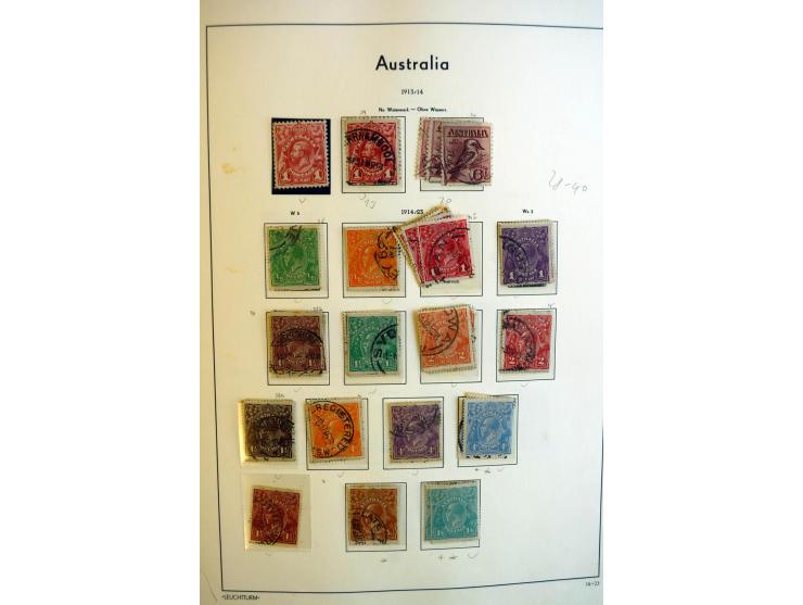 1913/88, ungebrauchte und gestempelte Sammlung mit u.a. Mi.-Nr. 14 ungebraucht, 15 ungebraucht, 16, 17, Specimen, 18 Specimen
