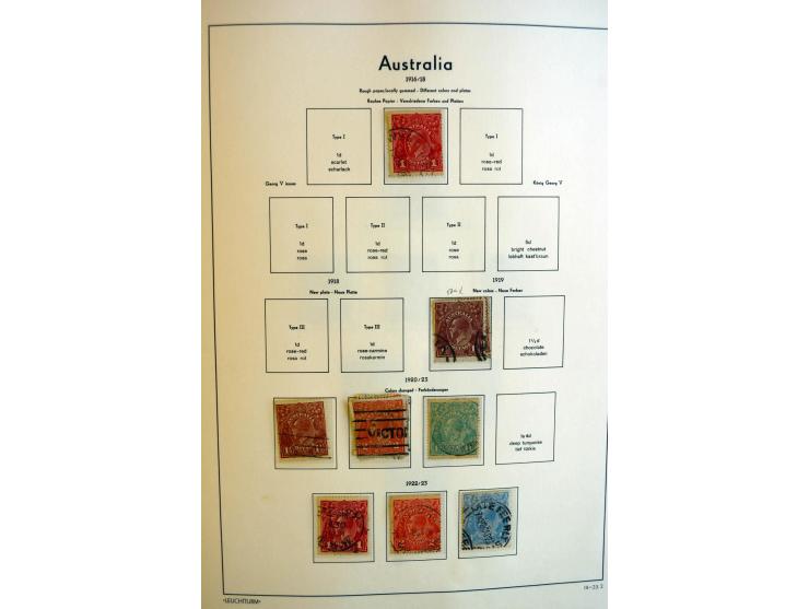 1913/88, ungebrauchte und gestempelte Sammlung mit u.a. Mi.-Nr. 14 ungebraucht, 15 ungebraucht, 16, 17, Specimen, 18 Specimen