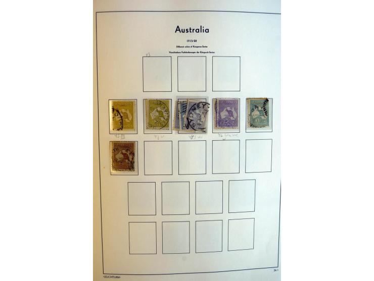 1913/88, ungebrauchte und gestempelte Sammlung mit u.a. Mi.-Nr. 14 ungebraucht, 15 ungebraucht, 16, 17, Specimen, 18 Specimen
