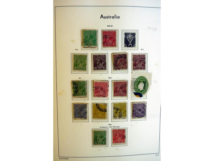 1913/88, ungebrauchte und gestempelte Sammlung mit u.a. Mi.-Nr. 14 ungebraucht, 15 ungebraucht, 16, 17, Specimen, 18 Specimen