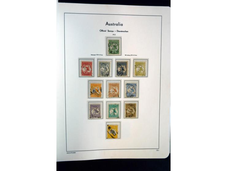 1913/88, ungebrauchte und gestempelte Sammlung mit u.a. Mi.-Nr. 14 ungebraucht, 15 ungebraucht, 16, 17, Specimen, 18 Specimen