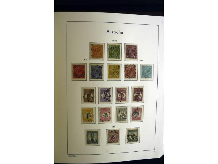 1913/2013, schöne gestempelte Sammlung mit einer Vielzahl bessere Werte, dabei u.a. SG.-Nr. 16, 44 und 45b, je mit neuem (201
