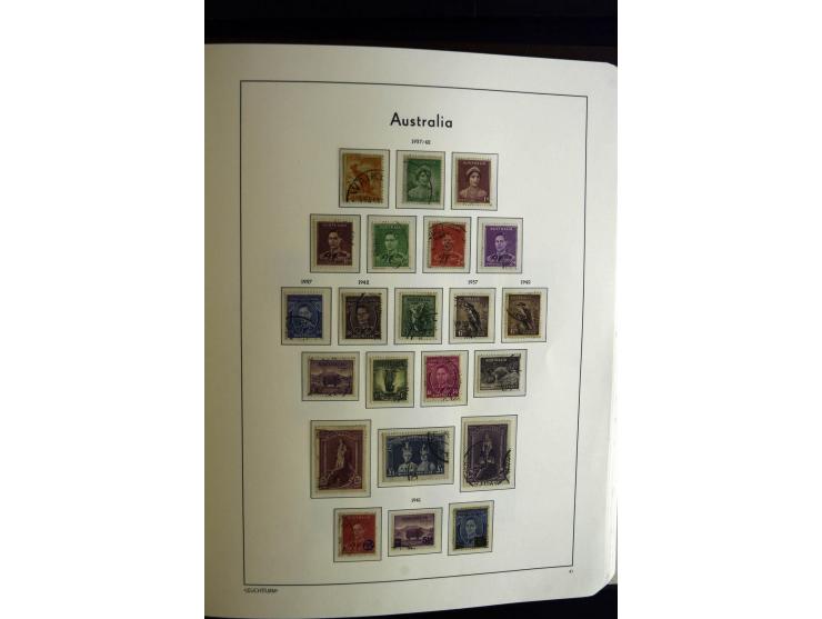 1913/2013, schöne gestempelte Sammlung mit einer Vielzahl bessere Werte, dabei u.a. SG.-Nr. 16, 44 und 45b, je mit neuem (201