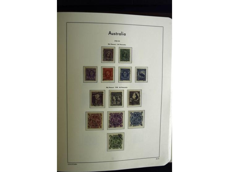 1913/2013, schöne gestempelte Sammlung mit einer Vielzahl bessere Werte, dabei u.a. SG.-Nr. 16, 44 und 45b, je mit neuem (201