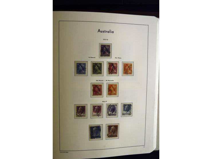 1913/2013, schöne gestempelte Sammlung mit einer Vielzahl bessere Werte, dabei u.a. SG.-Nr. 16, 44 und 45b, je mit neuem (201