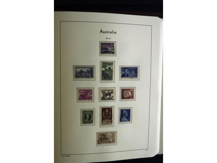 1913/2013, schöne gestempelte Sammlung mit einer Vielzahl bessere Werte, dabei u.a. SG.-Nr. 16, 44 und 45b, je mit neuem (201