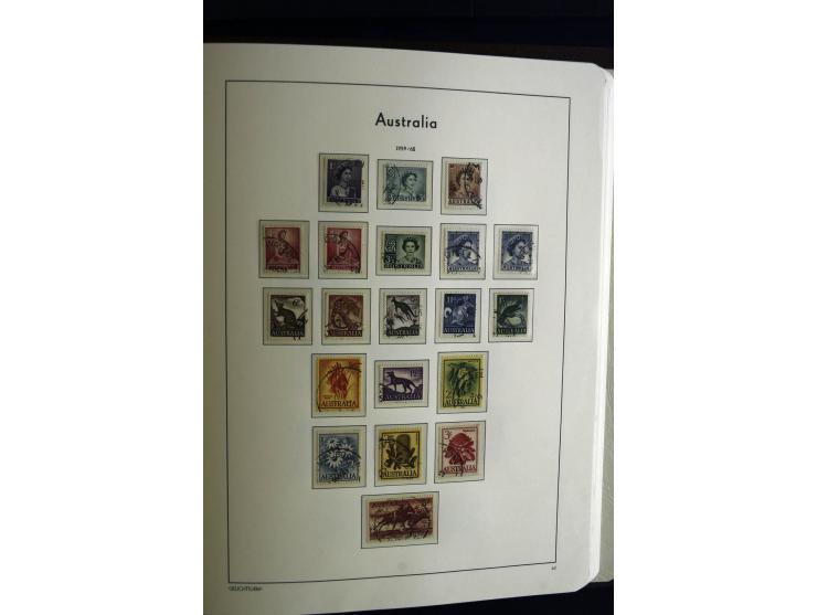 1913/2013, schöne gestempelte Sammlung mit einer Vielzahl bessere Werte, dabei u.a. SG.-Nr. 16, 44 und 45b, je mit neuem (201
