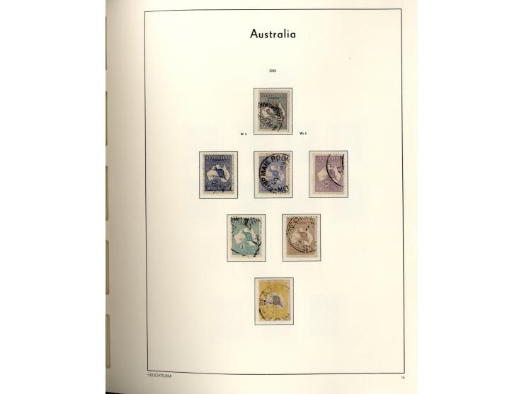 1913/2013, schöne gestempelte Sammlung mit einer Vielzahl bessere Werte, dabei u.a. SG.-Nr. 16, 44 und 45b, je mit neuem (201