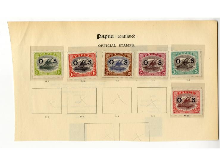 1901/32, überwiegend gestempelte Sammlung mit u.a. Mi.-Nr. 8 ungebraucht, 79-94 etc., ex Sammlung "Frankfurt"