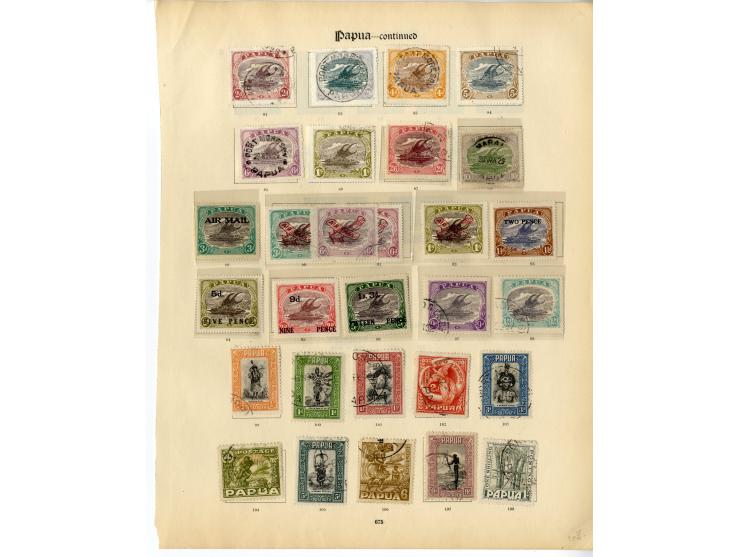 1901/32, überwiegend gestempelte Sammlung mit u.a. Mi.-Nr. 8 ungebraucht, 79-94 etc., ex Sammlung "Frankfurt"