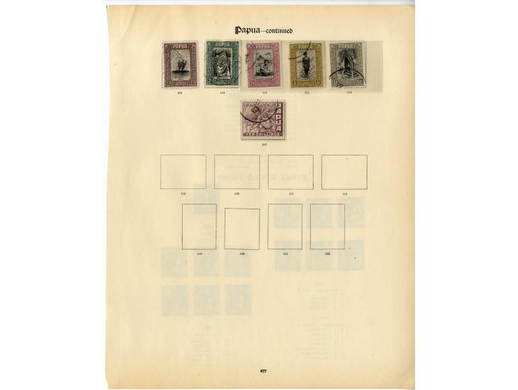 1901/32, überwiegend gestempelte Sammlung mit u.a. Mi.-Nr. 8 ungebraucht, 79-94 etc., ex Sammlung "Frankfurt"