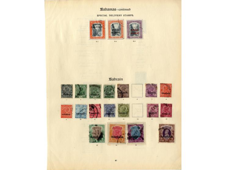 1859/1935, ungebrauchte und gestempelte mit guten Werten und Sätzen ab Mi.-Nr. 1, ex Sammlung "Frankfurt"
