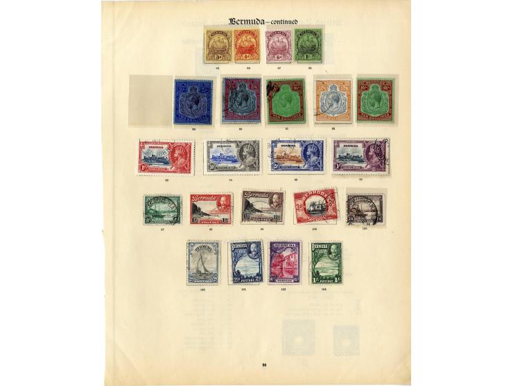 1865/1938, ungebrauchte und gestempelte Sammlung mit guten Werten und Sätzen, ex Sammlung "Frankfurt"