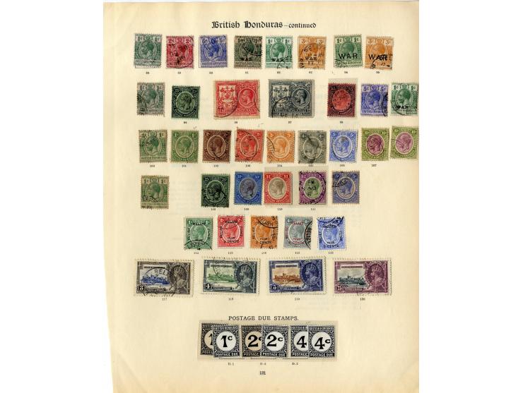 1865/1935, überwiegend gestempelte Sammlung mit u.a. Mi.-Nr. 1-3, 12, 13, 49, 75 etc., ex Sammlung "Frankfurt"