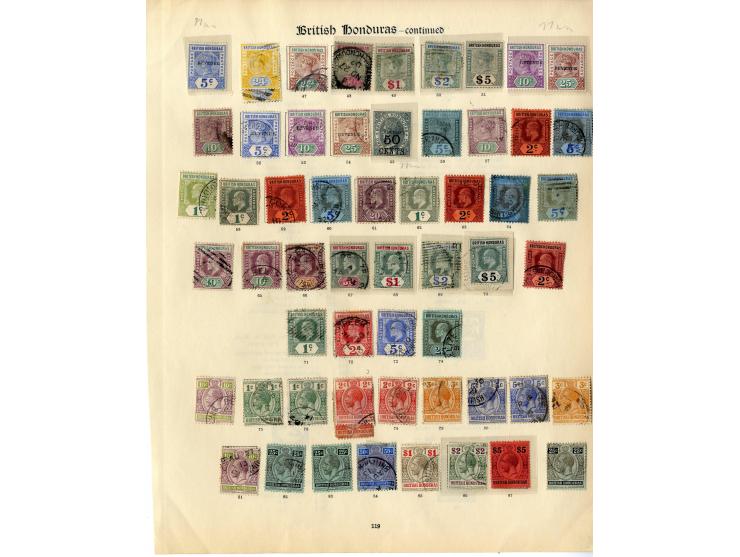 1865/1935, überwiegend gestempelte Sammlung mit u.a. Mi.-Nr. 1-3, 12, 13, 49, 75 etc., ex Sammlung "Frankfurt"