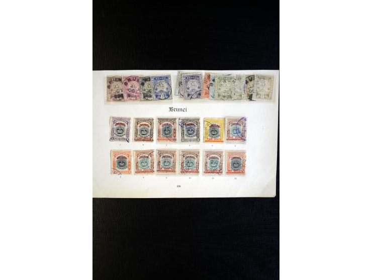 1895/1924, gestempelte Sammlung mit guten Sätzen, ex Sammlung "Frankfurt"