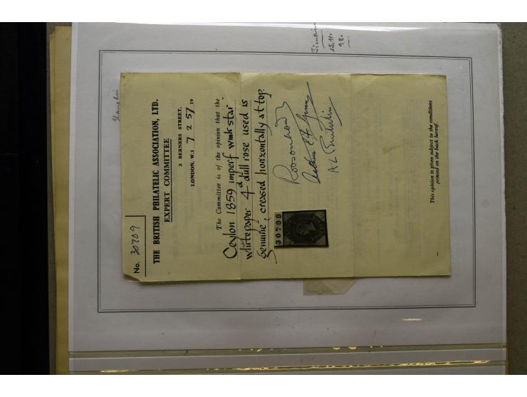 1857/1935, überwiegend gestempelte Sammlung mit u.a. Mi.-Nr. 4 (Fotoattest BPA), 7, 8, 12 etc., Klassik unterschiedlich, ex S