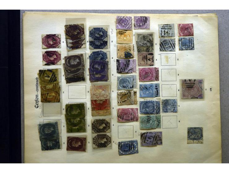 1857/1935, überwiegend gestempelte Sammlung mit u.a. Mi.-Nr. 4 (Fotoattest BPA), 7, 8, 12 etc., Klassik unterschiedlich, ex S