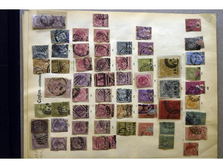 1857/1935, überwiegend gestempelte Sammlung mit u.a. Mi.-Nr. 4 (Fotoattest BPA), 7, 8, 12 etc., Klassik unterschiedlich, ex S