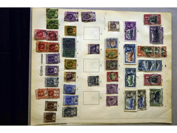 1857/1935, überwiegend gestempelte Sammlung mit u.a. Mi.-Nr. 4 (Fotoattest BPA), 7, 8, 12 etc., Klassik unterschiedlich, ex S