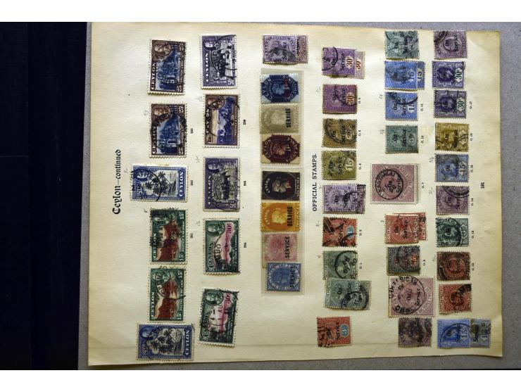 1857/1935, überwiegend gestempelte Sammlung mit u.a. Mi.-Nr. 4 (Fotoattest BPA), 7, 8, 12 etc., Klassik unterschiedlich, ex S