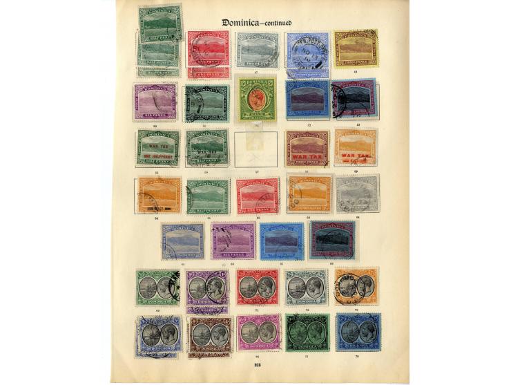1874/1937, gestempelte Sammlung mit guten Werten und Sätzen, ex Sammlung "Frankfurt"